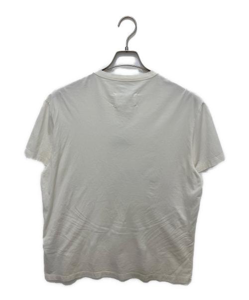 Maison Margiela（メゾンマルジェラ）Maison Margiela (メゾンマルジェラ) ミニロゴ Tシャツ アイボリー サイズ:46の古着・服飾アイテム