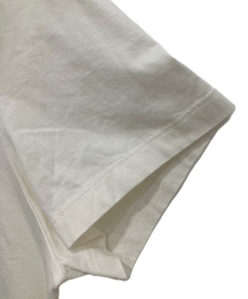 Maison Margiela（メゾンマルジェラ）Maison Margiela (メゾンマルジェラ) ミニロゴ Tシャツ アイボリー サイズ:46の古着・服飾アイテム