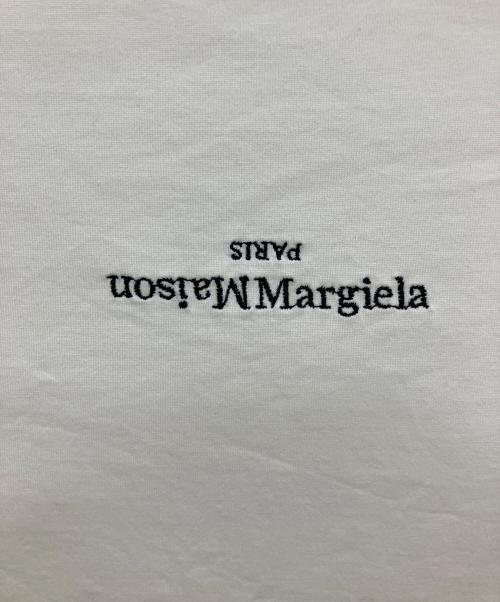 Maison Margiela（メゾンマルジェラ）Maison Margiela (メゾンマルジェラ) ミニロゴ Tシャツ アイボリー サイズ:46の古着・服飾アイテム