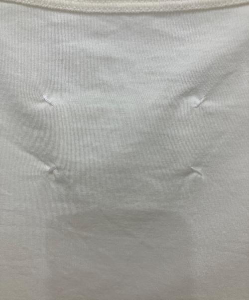 Maison Margiela（メゾンマルジェラ）Maison Margiela (メゾンマルジェラ) ミニロゴ Tシャツ アイボリー サイズ:46の古着・服飾アイテム