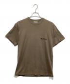 BALENCIAGAバレンシアガ）の古着「Logo Tee」｜ブラウン