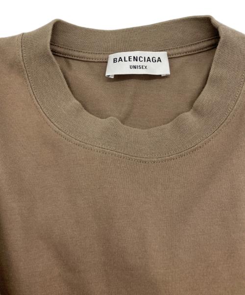 BALENCIAGA（バレンシアガ）BALENCIAGA (バレンシアガ) Logo Tee ブラウン サイズ:XXSの古着・服飾アイテム