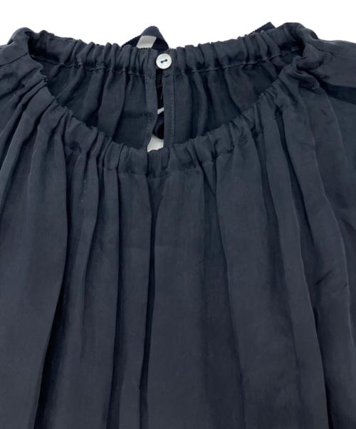 IENA（イエナ）IENA (イエナ) キュプラギャザーネックオールインワン ネイビー サイズ:36の古着・服飾アイテム
