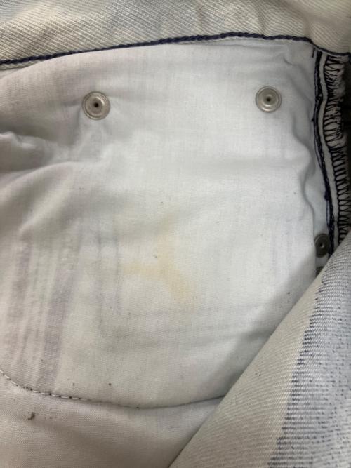 NAMACHEKO（ナマチェコ）NAMACHEKO (ナマチェコ) C0928　ブリーチ加工デニム インディゴ×ホワイト サイズ:Mの古着・服飾アイテム