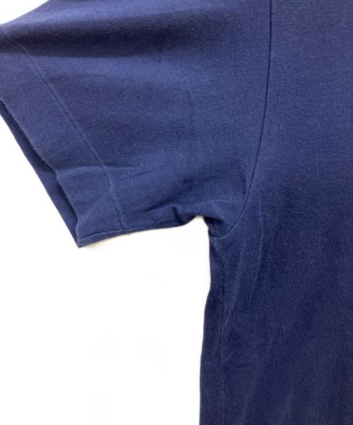 PLAY COMME des GARCONS（プレイコムデギャルソン）PLAY COMME des GARCONS (プレイコムデギャルソン) ハートワッペンTシャツ ネイビー サイズ:Lの古着・服飾アイテム