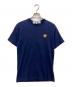PLAY COMME des GARCONS（プレイコムデギャルソン）の古着「ハートワッペンTシャツ」｜ネイビー