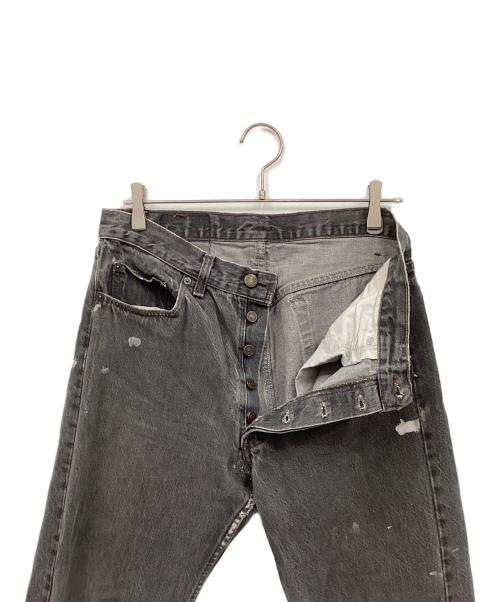 LEVI'S（リーバイス）LEVI'S (リーバイス) ブラックデニムパンツ ブラック サイズ:86㎝（W34）の古着・服飾アイテム