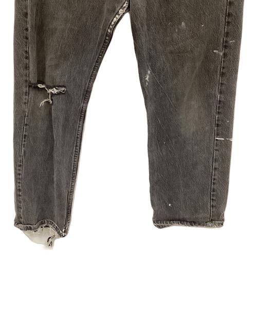 LEVI'S（リーバイス）LEVI'S (リーバイス) ブラックデニムパンツ ブラック サイズ:86㎝（W34）の古着・服飾アイテム