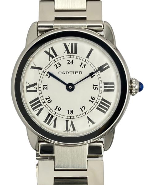 Cartier（カルティエ）Cartier (カルティエ) ロンドソロSM クォーツ W6701004 サイズ:SMの古着・服飾アイテム