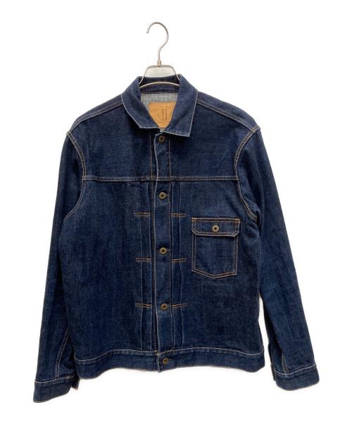 BLUE JEANS（ブルージーンズ）BLUE JEANS (ブルージーンズ) 16oz 1stデニムジャケット インディゴ サイズ:42の古着・服飾アイテム