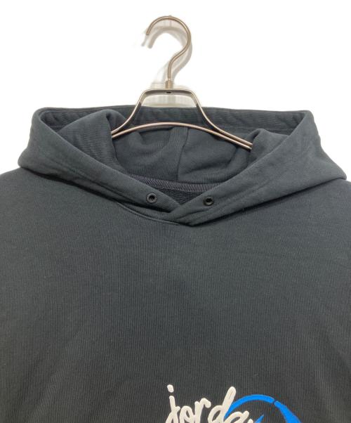 JORDAN（ジョーダン）JORDAN (ジョーダン) TRAVIS SCOTT (トラヴィススコット) FRAGMENT DESIGN (フラグメントデザイン) Tsf Fleece Pullover Hoodie ブラック サイズ:L 未使用品の古着・服飾アイテム
