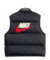 NIKE（ナイキ）の古着「Denim Puffer Vest」｜ブラック