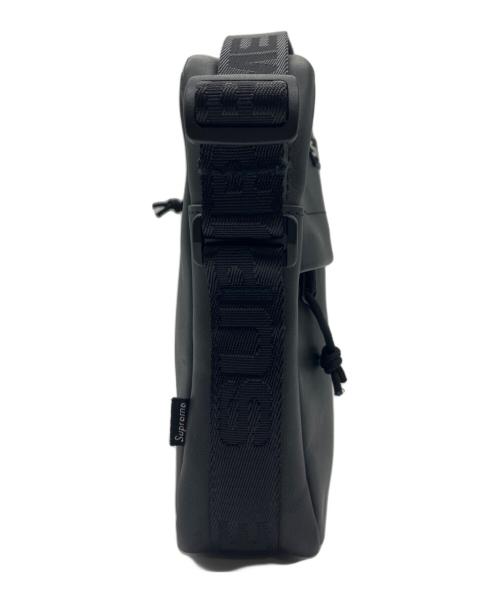 SUPREME（シュプリーム）Supreme (シュプリーム) Leather Shoulder Bag ブラックの古着・服飾アイテム