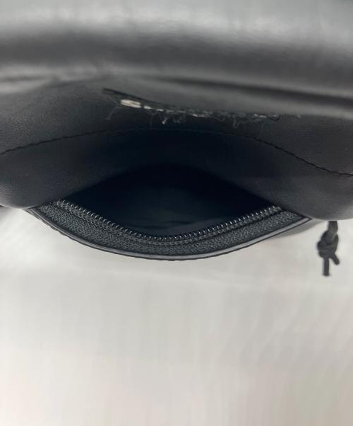 SUPREME（シュプリーム）Supreme (シュプリーム) Leather Shoulder Bag ブラックの古着・服飾アイテム