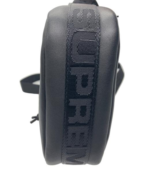 SUPREME（シュプリーム）Supreme (シュプリーム) Leather Shoulder Bag ブラックの古着・服飾アイテム