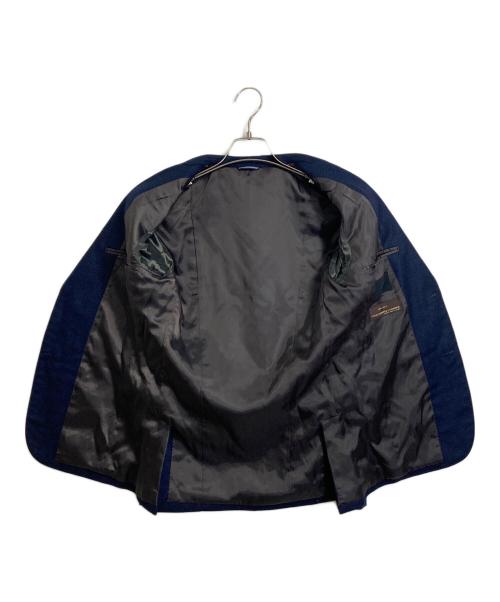 Junhashimoto（ジュンハシモト）Junhashimoto (ジュンハシモト) 3Dジャケット/パンツ　テーラード　CANONICO社 S'120 WOOL使用 ネイビー サイズ:2の古着・服飾アイテム