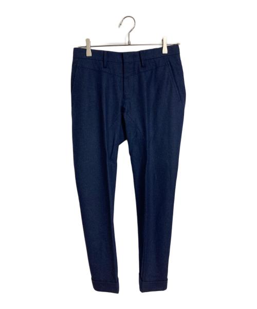 Junhashimoto（ジュンハシモト）Junhashimoto (ジュンハシモト) 3Dジャケット/パンツ　テーラード　CANONICO社 S'120 WOOL使用 ネイビー サイズ:2の古着・服飾アイテム