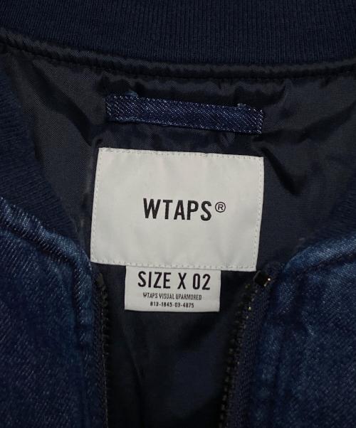 WTAPS（ダブルタップス）WTAPS (ダブルタップス) JFW-04 / Jacket / Cotton. Denim インディゴ サイズ:02の古着・服飾アイテム