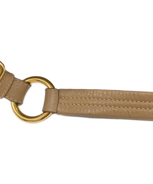 PRADA（プラダ）PRADA (プラダ) ショルダーバッグ ベージュの古着・服飾アイテム