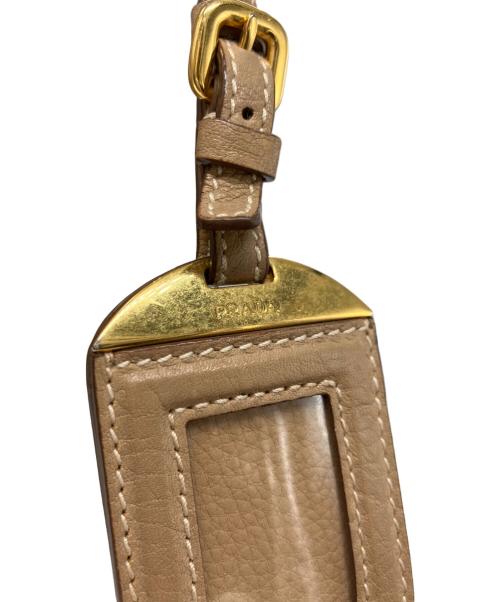 PRADA（プラダ）PRADA (プラダ) ショルダーバッグ ベージュの古着・服飾アイテム