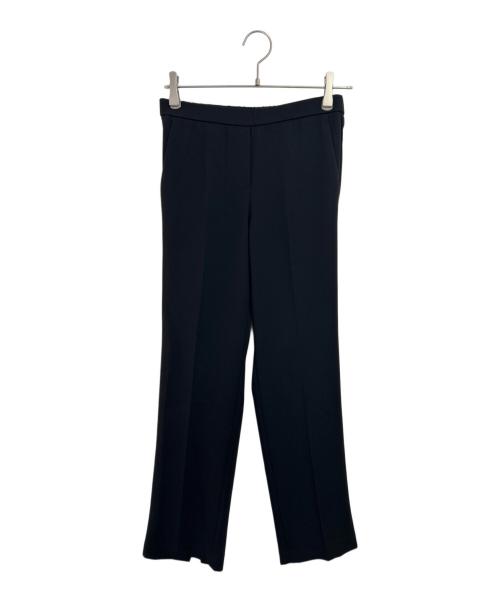 Spick and Span（スピックアンドスパン）Spick and Span (スピックアンドスパン) イージーバックスリットパンツ ブラック サイズ:36の古着・服飾アイテム