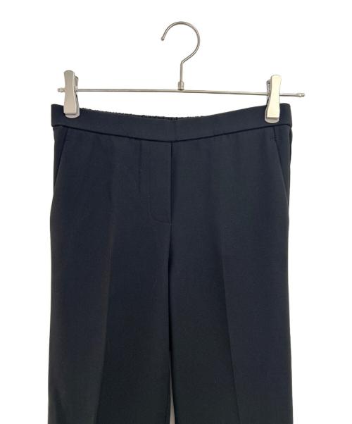 Spick and Span（スピックアンドスパン）Spick and Span (スピックアンドスパン) イージーバックスリットパンツ ブラック サイズ:36の古着・服飾アイテム