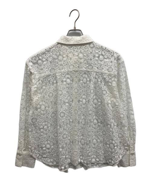 ARPEGE STORY（アルページュストーリー）ARPEGE STORY (アルページュストーリー) レースシャツ ホワイト サイズ:2の古着・服飾アイテム