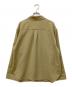 allureville (アルアバイル) CRISPYカルゼターンバックシャツ ベージュ サイズ:2：7000円