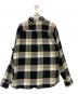 DIESEL (ディーゼル) パッチワークチェックシャツ ブラック×ベージュ サイズ:XXL：6000円