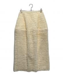 HER.（ハー）の古着「チュールフリルスカート」｜アイボリー