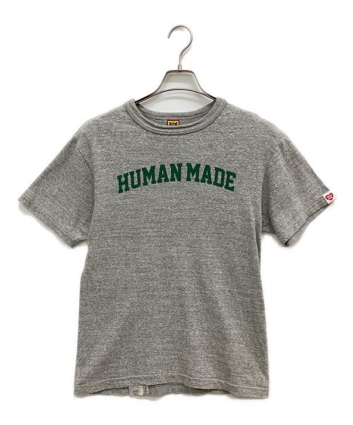 HUMAN MADE（ヒューマンメイド）HUMAN MADE (ヒューマンメイド) CLASSIC T-SHIRT グレー サイズ:Sの古着・服飾アイテム