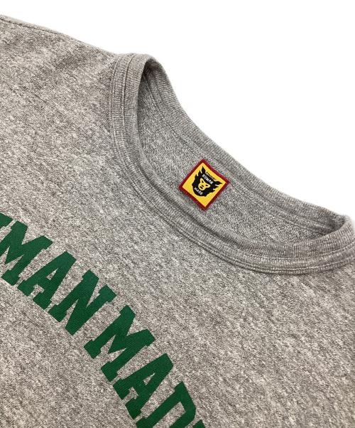 HUMAN MADE（ヒューマンメイド）HUMAN MADE (ヒューマンメイド) CLASSIC T-SHIRT グレー サイズ:Sの古着・服飾アイテム
