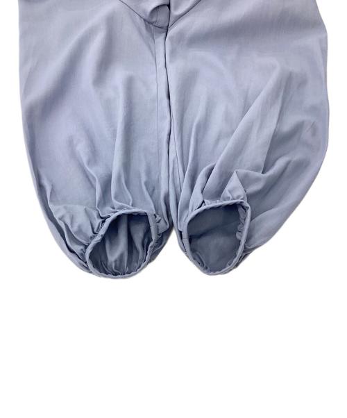 BALLSEY（ボールジィ）BALLSEY (ボールジィ) クリスタルコットン スキッパーブラウス ライトブルー サイズ:36の古着・服飾アイテム