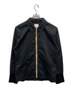 RE MADE IN TOKYO JAPANアールイーメイドイントウキョウジャパン）の古着「Cool Chambray Zip Blouson」｜ブラック