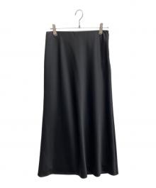 AP STUDIO（エーピーストゥディオ）の古着「Matte Satin SK」｜ブラック