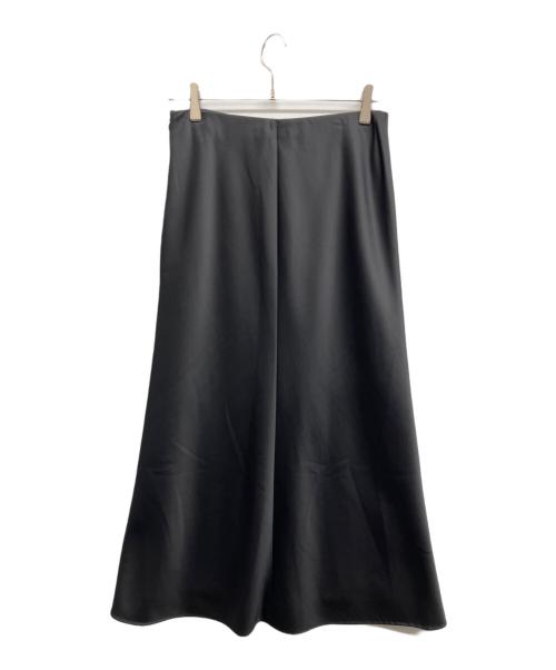 AP STUDIO（エーピーストゥディオ）AP STUDIO (エーピーストゥディオ) Matte Satin SK ブラック サイズ:38の古着・服飾アイテム