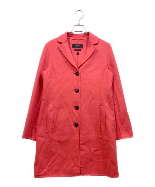 WEEKEND Max Mara（ウィークエンド マックスマーラ）WEEKEND Max Mara (ウィークエンド マックスマーラ) ウールコート ピンク サイズ:38の古着・服飾アイテム