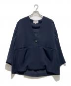 ENFOLDエンフォルド）の古着「LOOSE JACKET」｜ネイビー