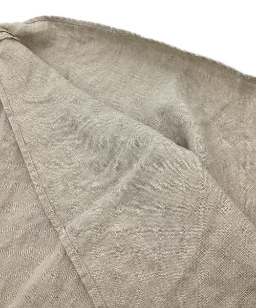 MEYAME（メヤメ）MEYAME (メヤメ) LINEN DRESS　MEY-2113 ベージュ サイズ:Freeの古着・服飾アイテム