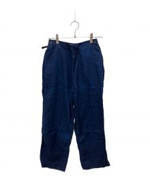 HATSKI（ハツキ）の古着「Indigo Linen Sailor Pants」｜インディゴ