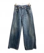 45Rフォーティファイブ・アール）の古着「ライ麦デニムのバチ比女（重）」｜インディゴ
