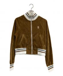 KIJUN（キジュン）の古着「Velour Track Jacket」｜ブラウン