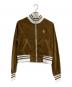 KIJUN（キジュン）の古着「Velour Track Jacket」｜ブラウン