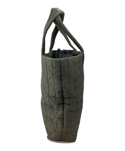 Vee Collective（ヴィーコレクティヴ）VEE COLLECTIVE (ヴィーコレクティヴ) ダイヤモンドキルティングショッパー オリーブの古着・服飾アイテム