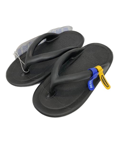 TAW&TOE（トーアンドトー）TAW&TOE (トーアンドトー) ZEROVITY Flip Flop OG ブラック サイズ:Mの古着・服飾アイテム