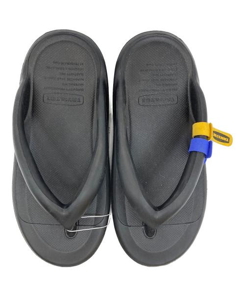 TAW&TOE（トーアンドトー）TAW&TOE (トーアンドトー) ZEROVITY Flip Flop OG ブラック サイズ:Mの古着・服飾アイテム
