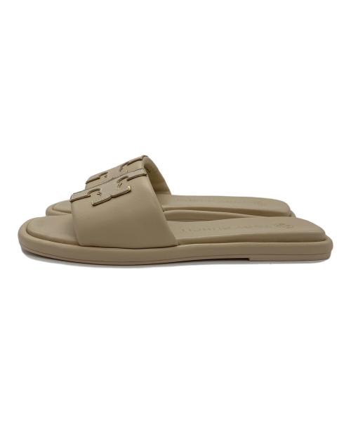 TORY BURCH（トリーバーチ）TORY BURCH (トリーバーチ) DOUBLE T SPORT SLIDE ベージュ サイズ:７Ｍの古着・服飾アイテム
