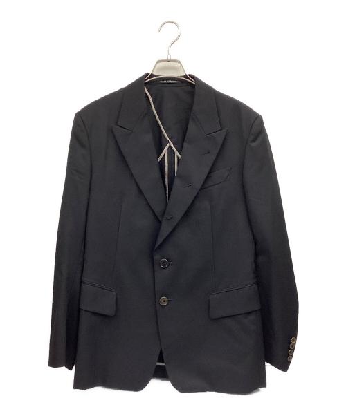YOHJI YAMAMOTO（ヨウジヤマモト）YOHJI YAMAMOTO (ヨウジヤマモト) テーラードジャケット ブラック サイズ:2の古着・服飾アイテム