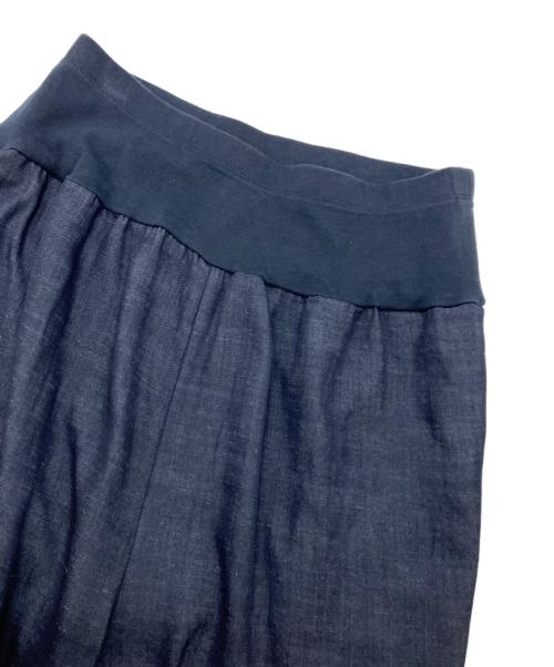 BEARDSLEY（ビアズリー）BEARDSLEY (ビアズリー) マルチウエストリブパンツ インディゴ サイズ:2の古着・服飾アイテム