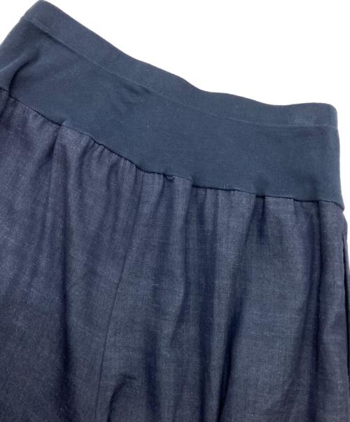 BEARDSLEY（ビアズリー）BEARDSLEY (ビアズリー) マルチウエストリブパンツ インディゴ サイズ:2の古着・服飾アイテム